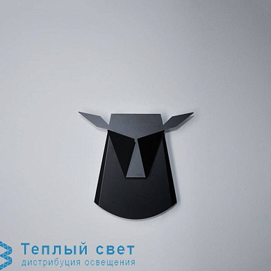 DEAR HEAD настенный светильник Popup Lighting DEAR HEAD BLACK