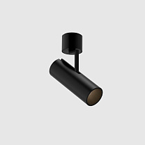 holon 60 directional surface mounted, deep recessed louvre, black