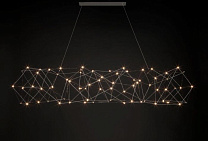 COSMOS 150, LED, LENGTH 150 CM, BLACK BRASS