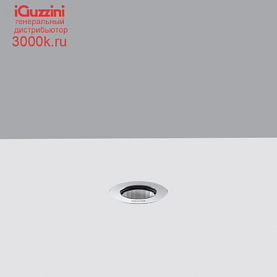 ER72 Light Up iGuzzini Floor-recessed Orbit luminaire D=45mm - Flush-mounted stainless steel frame - Warm White LED - Medium optic