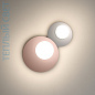 05602NGDHXXBB Elesi luce Bianca AP PL 32 LED дизайнерский светильник круглой формы для стены и потолка чёрный — фото 1