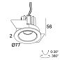 19353 9210 W Delta Light REO MINI II OK Встраиваемый точечный светильник — фото 1