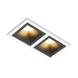 KUB MINI 14.30 W 2FW Led Technology Kub встраиваемый потолочный светильник квадратной формы с двумя утопленными источниками света