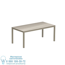 Taboela table 180x90cm stainless steel & ceram top Royal Botania Taboela уличный стол