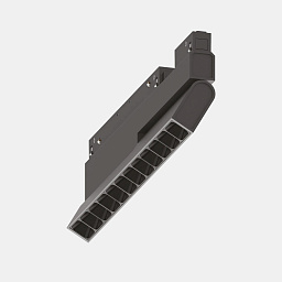 286099 Ideal lux Ego трековый светильник гибкой конструкции черного цвета для DALI трека