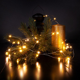 400-006 теплый белый Copper Wire lamp Гирлянда Нить