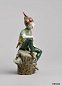 Фарфоровая статуэтка мальчика на бревне с цветами Peter Pan Lladro 01009328 — фото 5