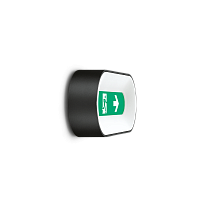 Ross 280 Emergenza LED 4K 9W Nero Em.
