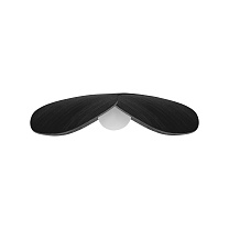 Forget Me Not Medium black oak Ø 28 x 7 cm