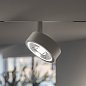 Магнитный трековый светильник Ego SPOT FLAT SINGLE 09W 3000K ON-OFF Ideal Lux 300504, белый — фото 4