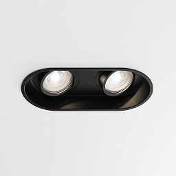 1249029 Astro lighting Minima регулируемый встраиваемый светильник двойной чёрный матовый