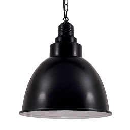 MLP023 Mullan Lighting Danicaans одноламповый подвесной светильник IP20 с крупным металлическим фабричным куполом