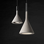 FN195027R1_52 Foscarini Aplomb SP mini люстра современная лавовый коричневый — фото 6
