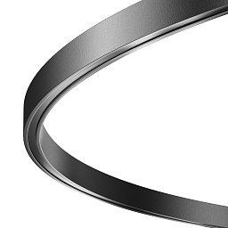 TRX154-R-D800-B Maytoni Flarity гибкий шинопровод черного цвета для подвесных трековых систем Flarity