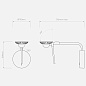 Настенный светильник Astro Lighting Miura Swing Arm матовый черный — фото 8