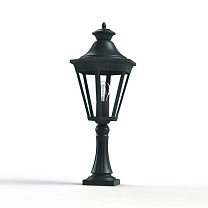 Victoria N° 6; Clear polycarbonate E27 105W; Green Patina