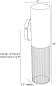 Уличный настенный светильник Arteriors Punch Small Outdoor, состаренный графит — фото 2