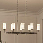 Vetivene 8 Light Linear Chandelier Classic Pewter люстра 52453CLP Kichler — фото 2