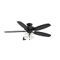 52" Renew Premier Fan Satin Black люстра-вентилятор 330162SBK Kichler — фото 3
