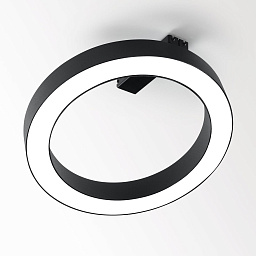 SUPER-OH! XS PIVOT 39 DIM8 B Delta Light SUPER-OH черный накладной потолочный светильник