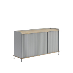 ENSBD148A03 Muuto Enfold буфет дуб серый 45x148 см