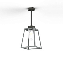 Lampiok 1 N° 2; Clear glass E27 52W; Silk grey
