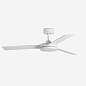 34260 Faro BARTH White ceiling fan люстра-вентилятор матовый белый