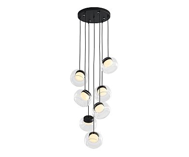 Люстра Kink Light Дайни черный d40 07724-7,19