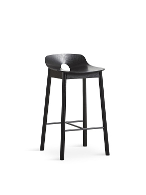 Mono counter chair Black Woud, стул