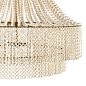 Люстра Arteriors Hannie Large, белёный бук и античная латунь — фото 4
