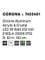 7402401 CORONA Novaluce светильник LED 36Вт 230В 2160Lm 3500K IP20 — фото 4