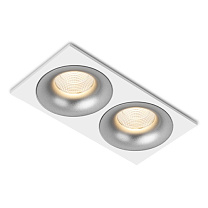 Потолочные светодиодные светильники Led technology CITY X 22.30 W 2FW NO DIM серебристый + белый