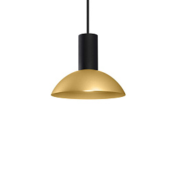 ODREY 1.7 Jet Black + Gold Wever Ducre Odrey подвесной светильник куполообразный черный с золотом