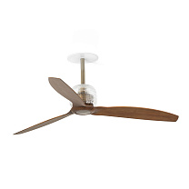DECO FAN M RECESSED Old gold/walnut fan 0-10V