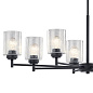 Winslow 8 Light Chandelier Black люстра 44035BK Kichler — фото 2