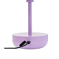 Haipot rechargeable table lamp LED Dyberg Larsen настольная лампа фиолетовая 8054 — фото 2