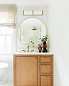 RL2534 Visual Comfort Bleeker двойной светильник для ванной — фото 4