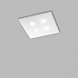Metal Lux Dado PL 4L современный квадратный потолочный светильник с четырьмя лампами прозрачное зеркало 259.340.01 — фото 1