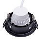 A2863PL-1BK Arte Lamp Corno точечный встраиваемый светильник GU10 1х35W — фото 4