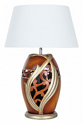 A4064LT-1BR Arte Lamp Ruby настольная лампа с черным абажуром и золотистым основанием