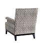 110863 Chair Goldoni trellis grey velvet кресло Eichholtz