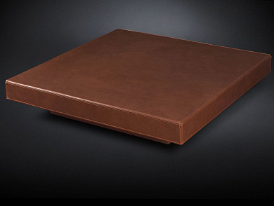 LOFT Низкий квадратный журнальный столик из кожи VGnewtrend