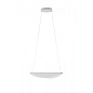 8172 Stilnovo Diphy P1 SP LED S phase cut люстра в форме листа белый — фото 1