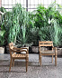 Jeko Садовый стул из тикового дерева с подлокотниками Gervasoni