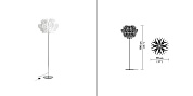 FIORELLA FLOOR LAMP WHITE