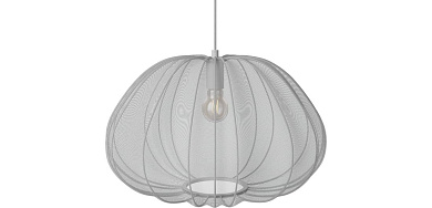 подвесной светильник с куполообразным плафоном диаметром 49,5 см