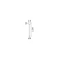 328508 Ideal Lux PURE PT COFFEE battery floor lamp кофейно-коричневый — фото 1