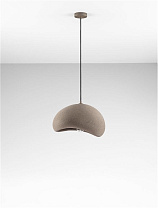 Stone Brown Polyurethane & Resin LED E27 1x12Watt 100-240Volt IP20 Bulb Excluded L:40 W:32 H:250 cm