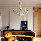 Люстра Gio Ponti 99.81 Venini, на 12 ламп, высота 76 см — фото 2