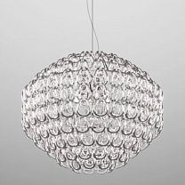 Подвесной светильник GIOGALI 85 CRYSTAL SILVER ГЛЯНЦЕВЫЙ ХРОМ E27 CE